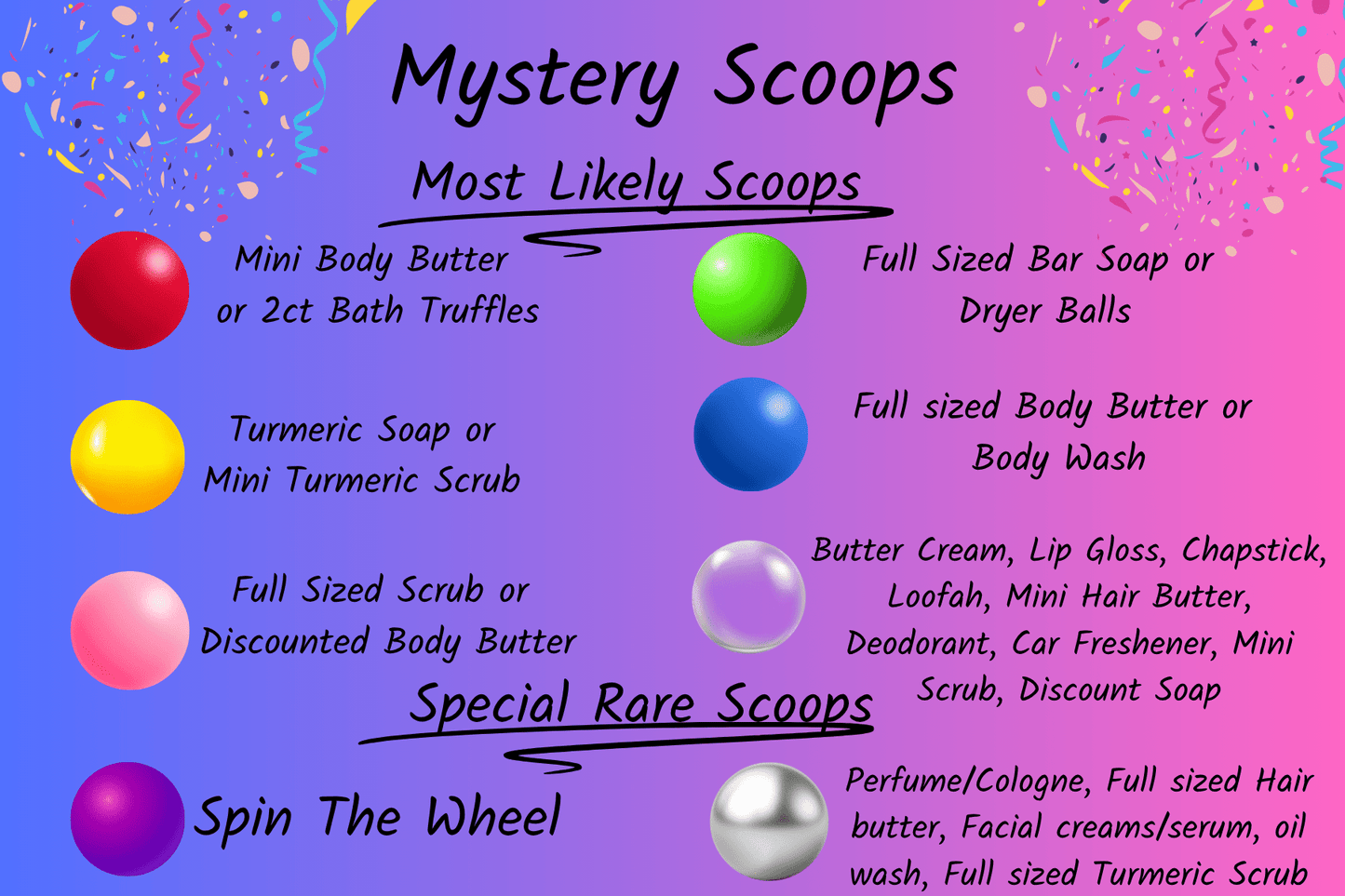 Mystery Scoops - BBButta Lovee