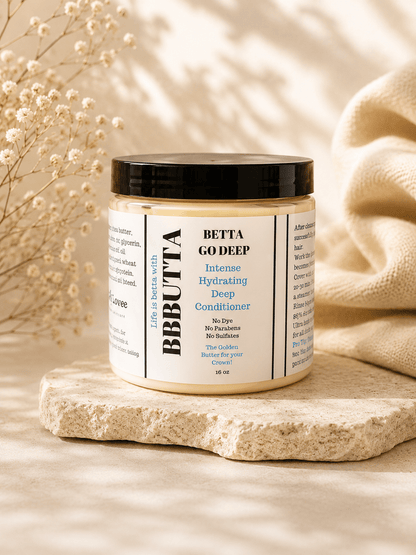 "Betta Go Deep" Deep Conditioning Hair Masque - BBButta Lovee