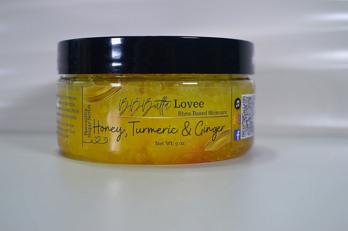 Tumeric Honey and Ginger Scrub