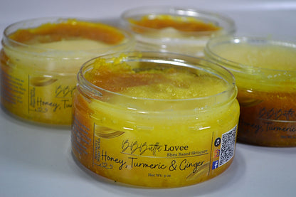Tumeric Honey and Ginger Scrub