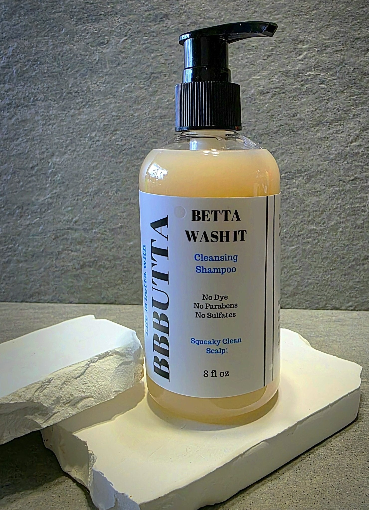 "Betta Wash" Cleansing Shampoo - BBButta Lovee