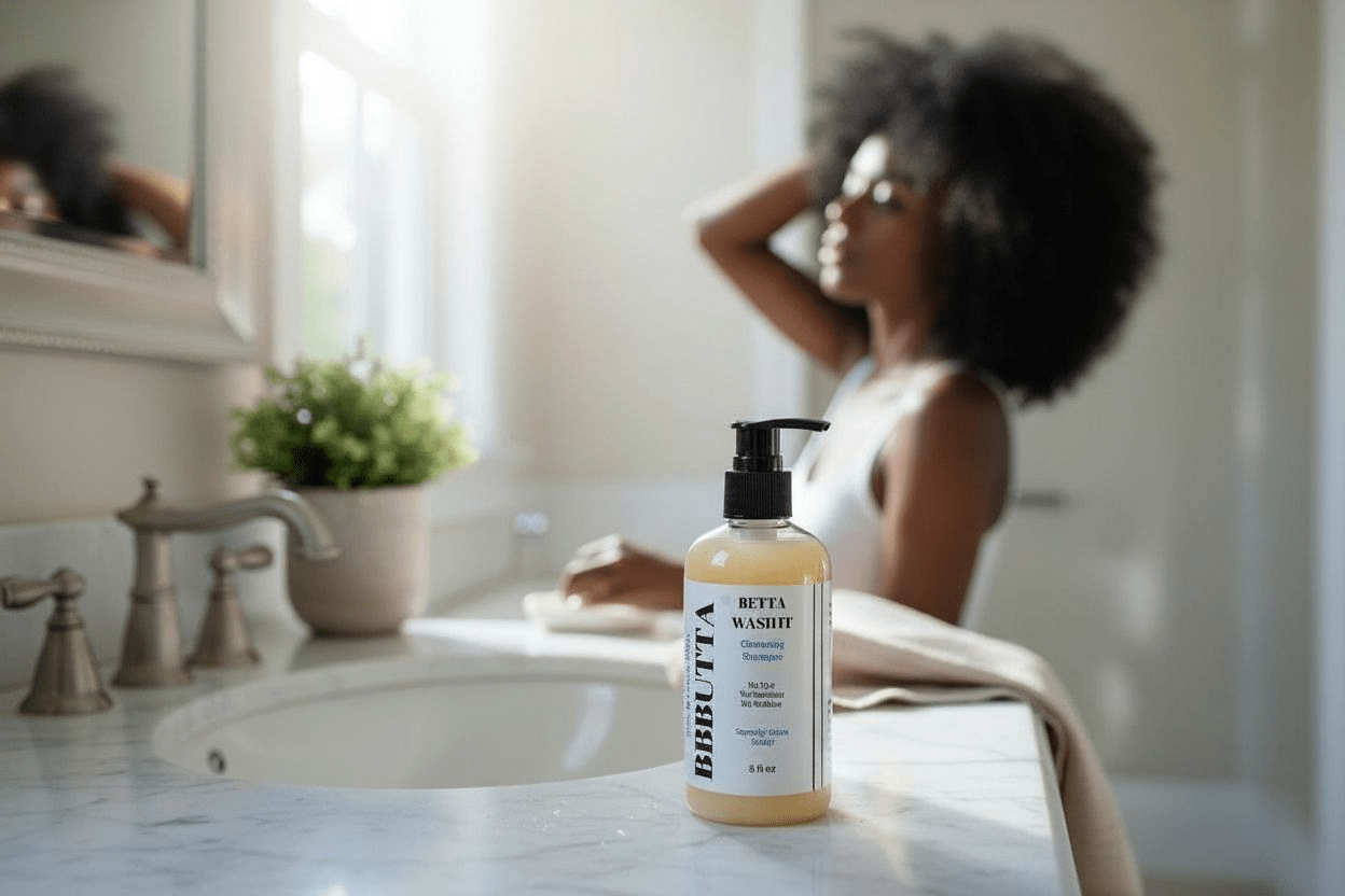 "Betta Wash" Cleansing Shampoo - BBButta Lovee