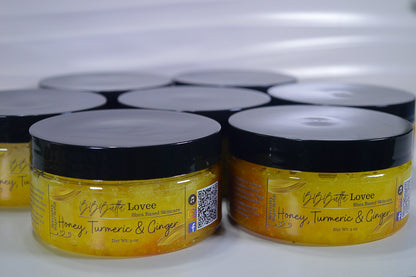 Tumeric Honey and Ginger Scrub