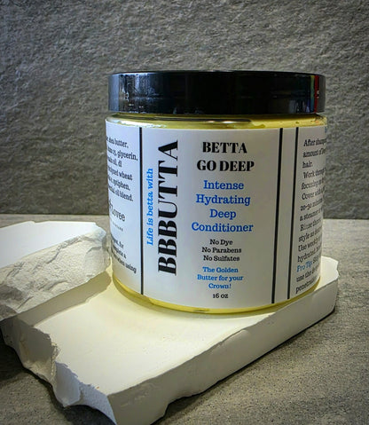 "Betta Go Deep" Deep Conditioning Hair Masque - BBButta Lovee