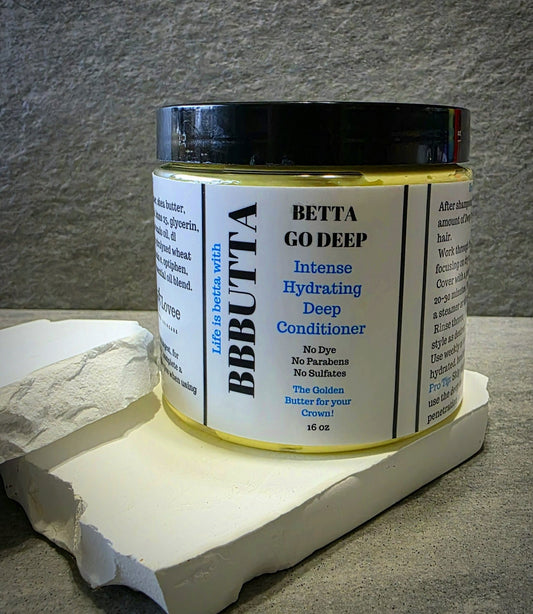 "Betta Go Deep" Deep Conditioning Hair Masque - BBButta Lovee