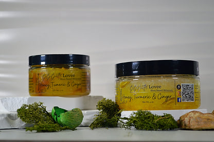 Tumeric Honey and Ginger Scrub